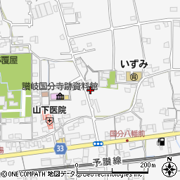 香川県高松市国分寺町国分2394周辺の地図