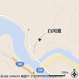 奈良県吉野郡川上村白川渡127周辺の地図