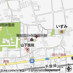 香川県高松市国分寺町国分2185周辺の地図