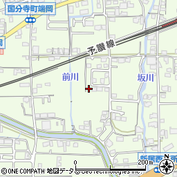 香川県高松市国分寺町新居1610-14周辺の地図