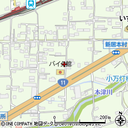 香川県高松市国分寺町新居418周辺の地図