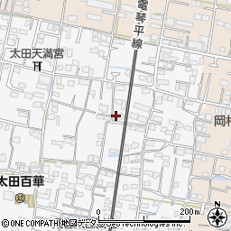 香川県高松市太田上町1240周辺の地図