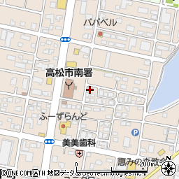 香川県高松市多肥下町1535-1周辺の地図