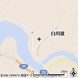 奈良県吉野郡川上村白川渡21周辺の地図