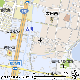 香川県高松市太田下町2005周辺の地図