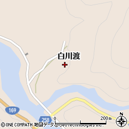 奈良県吉野郡川上村白川渡13周辺の地図