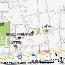 香川県高松市国分寺町国分2392周辺の地図