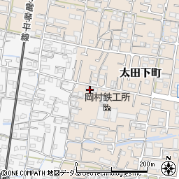 香川県高松市太田下町1697周辺の地図