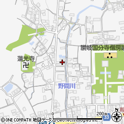 香川県高松市国分寺町国分1210周辺の地図