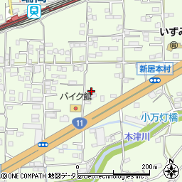 香川県高松市国分寺町新居376周辺の地図