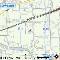 香川県高松市国分寺町新居1610周辺の地図