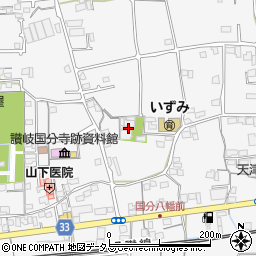 香川県高松市国分寺町国分2402周辺の地図