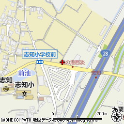 兵庫県南あわじ市志知南68周辺の地図