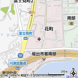 香川県坂出市花町7-2-2周辺の地図