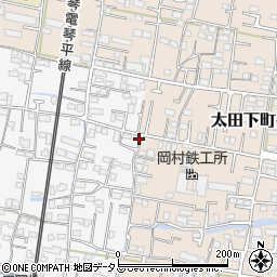 香川県高松市太田上町1310-5周辺の地図