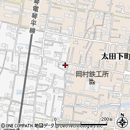 香川県高松市太田上町1310-6周辺の地図