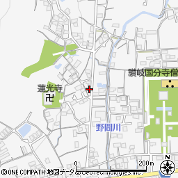 香川県高松市国分寺町国分1209周辺の地図