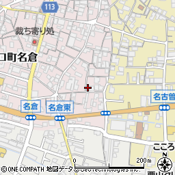 和歌山県橋本市高野口町名倉16-1周辺の地図