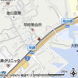 広島県廿日市市大野熊ケ浦3249-2周辺の地図