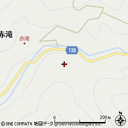 奈良県吉野郡黒滝村赤滝308周辺の地図