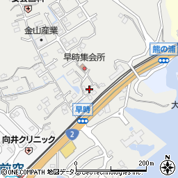 広島県廿日市市大野熊ケ浦3253-4周辺の地図