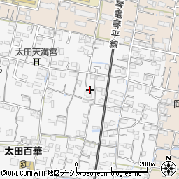 香川県高松市太田上町1237周辺の地図