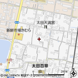 香川県高松市太田上町1186周辺の地図