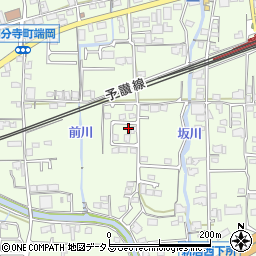 香川県高松市国分寺町新居1610-25周辺の地図