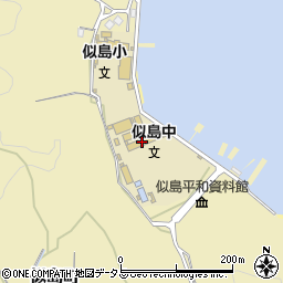広島市立似島中学校周辺の地図