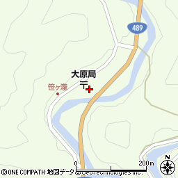 山口県山口市徳地野谷343周辺の地図