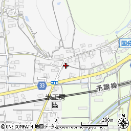 香川県高松市国分寺町国分39周辺の地図