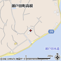 広島県尾道市瀬戸田町高根1268周辺の地図