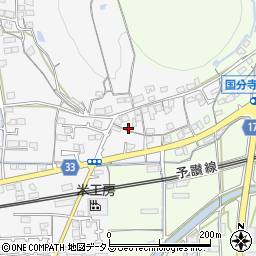 香川県高松市国分寺町国分25周辺の地図
