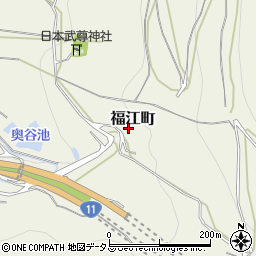 香川県坂出市福江町周辺の地図