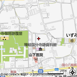 香川県高松市国分寺町国分2180周辺の地図