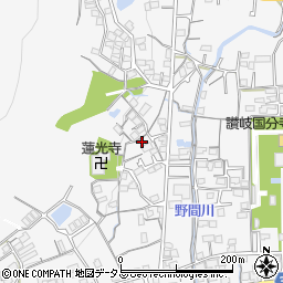 香川県高松市国分寺町国分1204周辺の地図