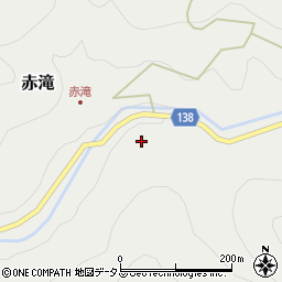 奈良県吉野郡黒滝村赤滝113周辺の地図