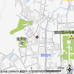 香川県高松市国分寺町国分1208周辺の地図
