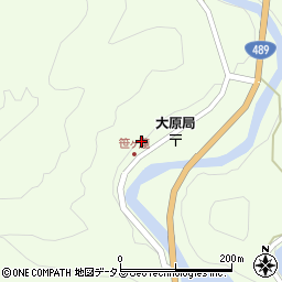 山口県山口市徳地野谷353周辺の地図