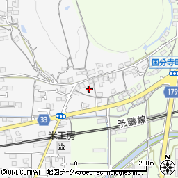 香川県高松市国分寺町国分19周辺の地図