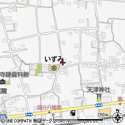 香川県高松市国分寺町国分2411周辺の地図