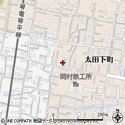 香川県高松市太田下町1698周辺の地図