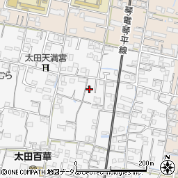 香川県高松市太田上町1225-2周辺の地図