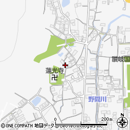 香川県高松市国分寺町国分1184周辺の地図