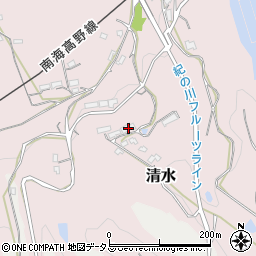和歌山県橋本市清水735周辺の地図