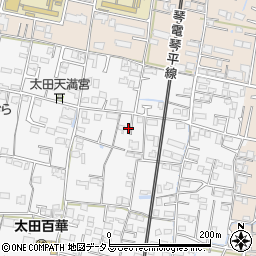 香川県高松市太田上町1225-3周辺の地図