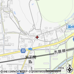 香川県高松市国分寺町国分24周辺の地図