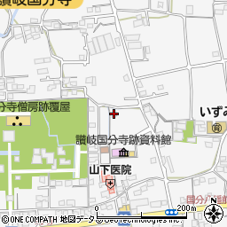 香川県高松市国分寺町国分2181周辺の地図