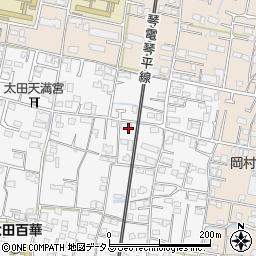 香川県高松市太田上町1228周辺の地図