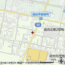 香川県高松市成合町721-3周辺の地図